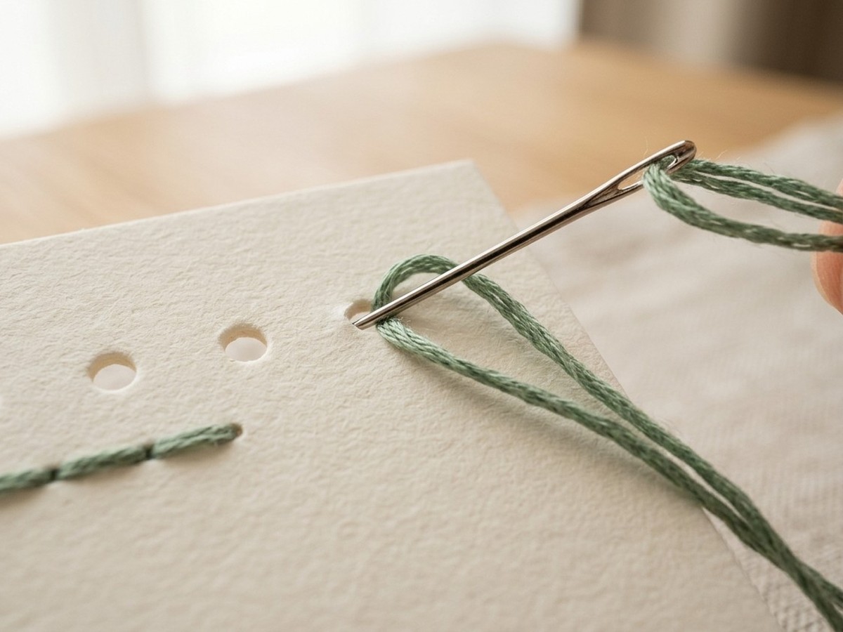 Stitching the design
